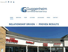 Tablet Screenshot of guggenheiminc.com